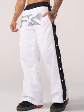 Father Sons Double waisted reflective track pants Size L